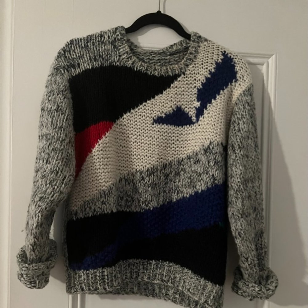 Vintage Cozy Patterned Sweater